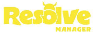 Logo Resolve manager